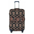 thumbnail image 1 of Wukai Retro Floral Elastic Luggage Cover: Personalized Protection for Your Suitcase - Fits 19~29-inch, Washable & Durable Travel Companion-, 1 of 8