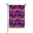 thumbnail image 1 of Wukai Retro Palms Garden Flags Double Sided Welcome Garden Yard House Flags Outside Outdoor House (Only Flag), 1 of 8