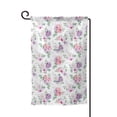 thumbnail image 1 of Wukai Rose Flower B Print Garden Flag 12.5x18 Inch Double Sided Sun-resistant Rain-resistant, Wrinkle-resistant Colorfast(Only Flag), 1 of 1