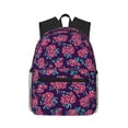thumbnail image 1 of Wukai Rose Flowers Versatile Backpack:Spacious,Organized,Comfortable,Ideal for Travel and Everyday Use with Multiple Pockets and Padded Straps, 1 of 8