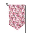 thumbnail image 1 of Wukai Rose Rabbit Print Garden Flag 12.5x18 Inch Double Sided Sun-resistant Rain-resistant, Wrinkle-resistant Colorfast(Only Flag), 1 of 1