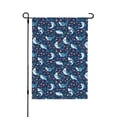 thumbnail image 1 of Wukai Sea Sharks Garden Flags Double Sided Welcome Garden Yard House Flags Outside Outdoor House (Only Flag), 1 of 8