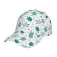 thumbnail image 1 of Wukai Sea Turtle Baseball Cap: Comfortable, Stylish, and Adjustable Hat for Sports, Daily Wear, and Outdoor Activities-One Size, 1 of 7