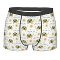 thumbnail image 1 of Wukai Sea Turtle Basking in the Sun Print Men’s Underwear Breathable Boxer Briefs,&nbsp;Moisture Wicking & Breathable-XX-Large, 1 of 7