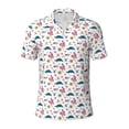 thumbnail image 1 of Wukai Sea Turtle Men’s Polo Shirts,Quick-Dry Athletic Shirt,Classic Fit Shirts-Large, 1 of 1