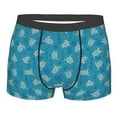 thumbnail image 1 of Wukai Sea Turtle Print Men’s Underwear Breathable Boxer Briefs,&nbsp;Moisture Wicking & Breathable-Small, 1 of 7