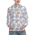 thumbnail image 1 of Wukai Sea Turtles Print Womens Hoodies Fleece Sweatshirts Long Sleeve Sweaters Pullover Fall Outfits Winter Clothes-Medium, 1 of 7