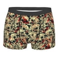 thumbnail image 1 of Wukai Skulls1 Print Men’s Underwear Breathable Boxer Briefs,&nbsp;Moisture Wicking & Breathable-Medium, 1 of 7