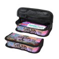 thumbnail image 1 of Wukai Sky Sunflower Skull Print Big Capacity Pencil Case, Upgraded Canvas Pencil Pouch Large Pencil Bag Organizer,Aesthetic Supply, 1 of 6