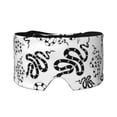 thumbnail image 1 of Wukai Snake Print Sleep Mask - Eye Mask for Sleeping, Ultra Soft and Skin Friendly Full Eye Covers for Women/Men, Perfect Light Blocking Sleeping Mask, 1 of 7
