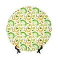 thumbnail image 1 of Wukai St Patrick's Day1 Print Decorative Plate for Display,Bone China Decorative Plate, Ceramic Dinner Plate with Stand, Vertical Ceramic Plate-6in, 1 of 6