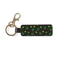 thumbnail image 1 of Wukai St. Patrick's Day8 Print Leather Car Keychain, Universal Key Fob Keychain, Leather Key Chain Holder for Men and Women,360 Degree Rotatable, 1 of 5