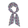 thumbnail image 1 of Wukai Starfish And Turtle Print Hair Scarf for Women Fashion Silky Satin Headscarf Wrap Breathable Lightweight Neck Scarves For Handbag Accessories, 1 of 6