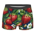 thumbnail image 1 of Wukai Strawberry2 Print Men’s Underwear Breathable Boxer Briefs,&nbsp;Moisture Wicking & Breathable-XX-Large, 1 of 7