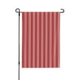 thumbnail image 1 of Wukai Stripes Red White Garden Flags Double Sided Welcome Garden Yard House Flags Outside Outdoor House (Only Flag), 1 of 8