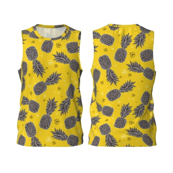 Wukai Summer Pineapple Men’s Basketball JerseySmall
