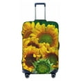 thumbnail image 1 of Wukai Sunflowers in Bucket Elastic Luggage Cover: Personalized Protection for Your Suitcase - Fits 19~29-inch, Washable & Durable Travel Companion-X-Large, 1 of 8