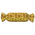thumbnail image 1 of Wukai Sunflowers1 Print Candy Pillow Cylindrical Pillows Sofa Pillow Neck Hand Support Pillows Including Insert Lumbar Pillows, 1 of 8