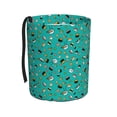 thumbnail image 1 of Wukai Sushi (3) Print Car Trash Can - Easy to Clean Hanging Garbage Bin - Removable Liner - Leak-Car Garbage Can - Waterproof Trash Can for Car and SUV, 1 of 7
