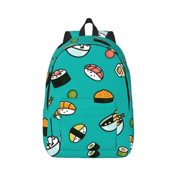 Wukai Sushi Paper Reusable Cosmetic bag,Travel Toiletry Organizer Capacity,Waterproof Puzzle Bags