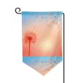 thumbnail image 1 of Wukai The Sunset of Dandelion Print Garden Flag 12.5x18 Inch Double Sided Sun-resistant Rain-resistant, Wrinkle-resistant Colorfast(Only Flag), 1 of 1