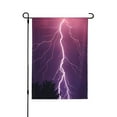 thumbnail image 1 of Wukai Thunderstorm Violet Purple Garden Flags Double Sided Welcome Garden Yard House Flags Outside Outdoor House (Only Flag), 1 of 8