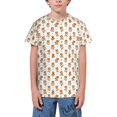 thumbnail image 1 of Wukai Tigers go in for Sports Youth Unisex Short Sleeve T-Shirt for Boys, Girls, Teens, and Kids-Small, 1 of 7