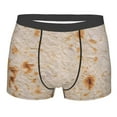 thumbnail image 1 of Wukai Tortilla Print Men’s Underwear Breathable Boxer Briefs,&nbsp;Moisture Wicking & Breathable-Small, 1 of 7