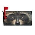 thumbnail image 1 of Wukai Tribal Style Raccoon Mailbox Covers for Garden Outdoor Decor,Waterproof Post Box Cover 21x18 in& 25.5x21 in-, 1 of 8
