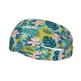 thumbnail image 1 of Wukai Tropical Floral Sports sweatband,Men & Women Sweatband Headband for Running, Cross Training, Racquetball, Working Out, 1 of 7