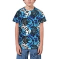 thumbnail image 1 of Wukai Turtle，Shell Algae Starfish Coral Youth Unisex Short Sleeve T-Shirt for Boys, Girls, Teens, and Kids-X-Small, 1 of 7