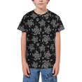 thumbnail image 1 of Wukai Turtle Youth Unisex Short Sleeve T-Shirt for Boys, Girls, Teens, and Kids-X-Small, 1 of 7
