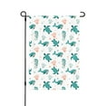 thumbnail image 1 of Wukai Turtles And Seahorses Garden Flags Double Sided Welcome Garden Yard House Flags Outside Outdoor House (Only Flag), 1 of 8