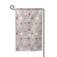 thumbnail image 1 of Wukai Various Rabbits Print Garden Flag 12.5x18 Inch Double Sided Sun-resistant Rain-resistant, Wrinkle-resistant Colorfast(Only Flag), 1 of 1
