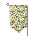 thumbnail image 1 of Wukai Vegetables2 Print Garden Flag 12.5x18 Inch Double Sided Sun-resistant Rain-resistant, Wrinkle-resistant Colorfast(Only Flag), 1 of 7
