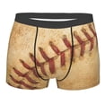 thumbnail image 1 of Wukai Vintage Baseball Print Men’s Underwear Breathable Boxer Briefs,&nbsp;Moisture Wicking & Breathable-, 1 of 7
