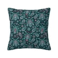 thumbnail image 1 of Wukai Vintage Floral Premium Polyester Fleece Pillow Covers with Hidden Zipper Closure,Luxuriously Soft and Durable-18"x18", 1 of 7