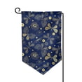 thumbnail image 1 of Wukai Vintage Golden Butterfly Print Garden Flag 12.5x18 Inch Double Sided Sun-resistant Rain-resistant, Wrinkle-resistant Colorfast(Only Flag), 1 of 7