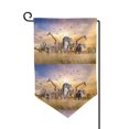 thumbnail image 1 of Wukai Vintage Wildlife Protection Print Garden Flag 12.5x18 Inch Double Sided Sun-resistant Rain-resistant, Wrinkle-resistant Colorfast(Only Flag), 1 of 7