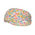 thumbnail image 1 of Wukai Watercolor Wildflowers Sports sweatband,Men & Women Sweatband Headband for Running, Cross Training, Racquetball, Working Out, 1 of 7