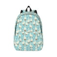 thumbnail image 1 of Wukai White Geese and Flower Paper Reusable Cosmetic bag,Travel Toiletry Organizer Capacity,Waterproof Puzzle Bags, 1 of 7