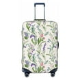 thumbnail image 1 of Wukai Wisteria Flower Elastic Luggage Cover: Personalized Protection for Your Suitcase - Fits 19~29-inch, Washable & Durable Travel Companion-Large, 1 of 8