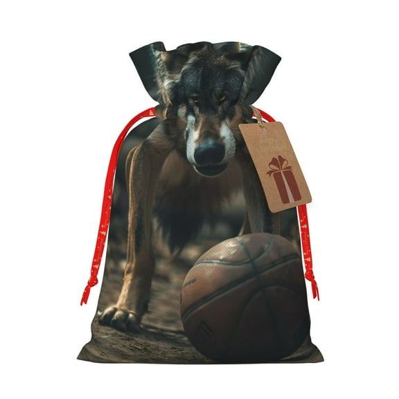 Wukai Wolf With Basketball Wukai-Small