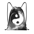 thumbnail image 1 of Wukai Yin And Yang Drawstring Backpack Bag Sport Gym Sackpack Large Size String Backpack Cinch for Women Men-Small, 1 of 6