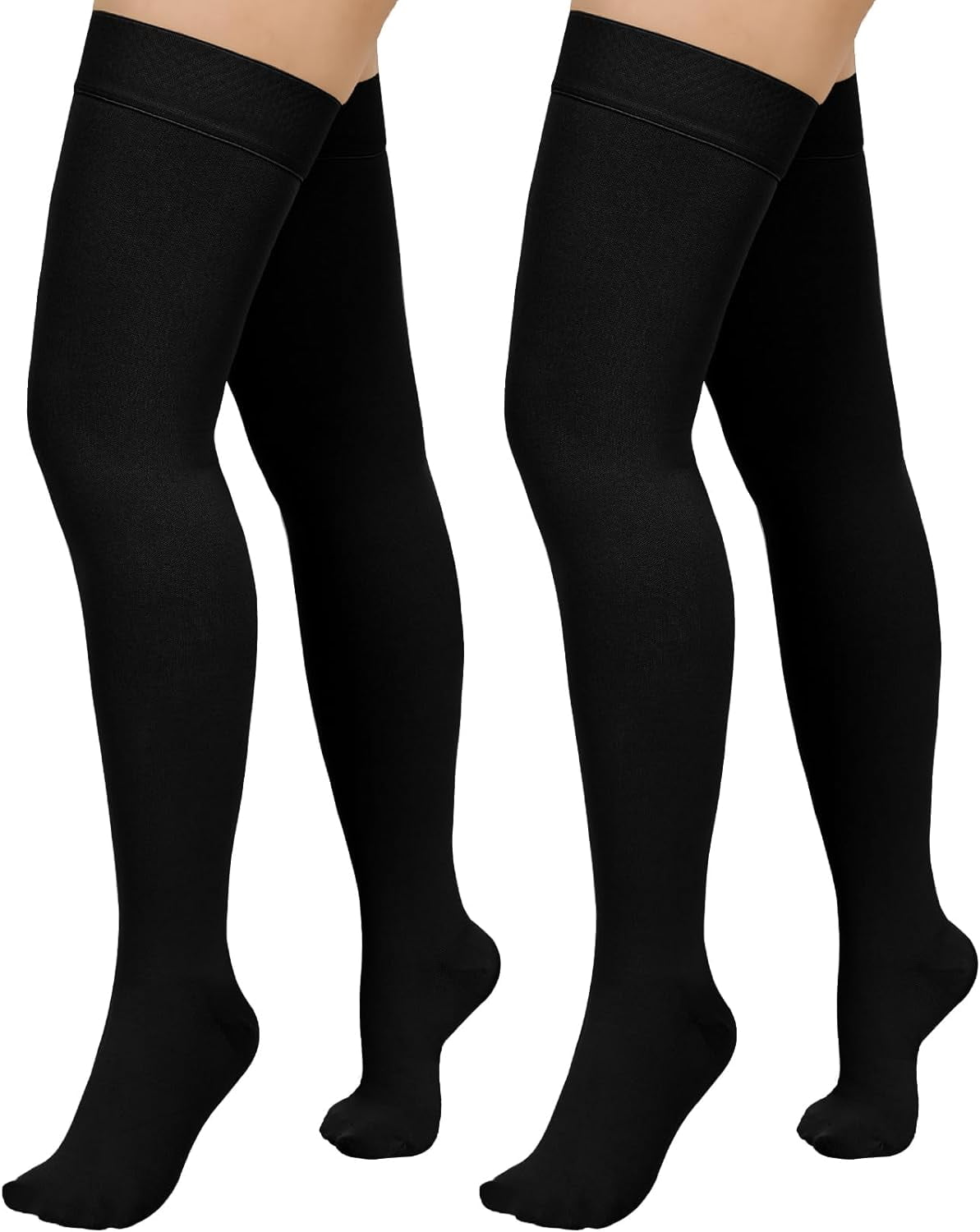 Allegro Women's 8-15 mmHg Premium 249 Ribbed Dress Sock