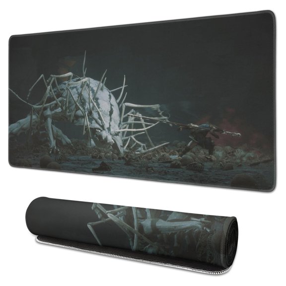 Wukong Mouse Pad No-Slip Cool Rubber Mousepad for Table Desk Big Spiders, Monkeys, Fights Desk Mouse Pad for Computer Wireless Mouse Decoration (31.5x15.7in)