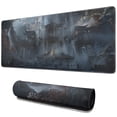thumbnail image 1 of Wukong Mouse Pad No-Slip Fashion Rubber Mousepads for Table Desk Ancient Buildings, Clouds, Stone Walls Mousepad Gaming for Computer Wireless Mouse Decoration (31.5x11.8in), 1 of 7