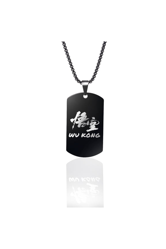 Necklace Pendant The Monkey King Journey To The West - Stainless Steels Mens Necklace