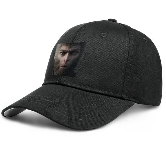 Wukong Unisex Baseball Cap Adjustable Fit Baseball Hat :Wu Kong Running Hat for Women Man Inspired Design
