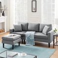 thumbnail image 1 of Wulawindy SECTIONAL SOFA LEFT HAND FACING WITH 2 PILLOWS, 1 of 7